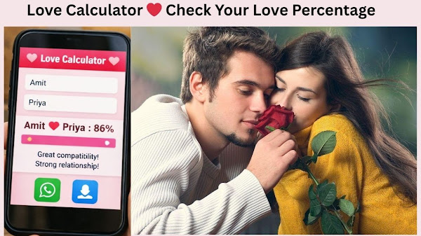 Love Calculator - Calculate Your Love Percentage by Name | www.loveshayar.in